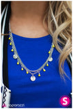 Paparazzi "Marina Bay" Yellow Necklace & Earring Set Paparazzi Jewelry