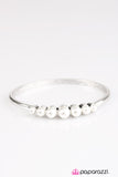 Paparazzi "Marina Del Rey - White" bracelet Paparazzi Jewelry