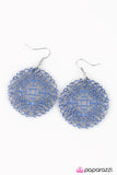 Paparazzi "Maritime Mariner" Blue Earrings Paparazzi Jewelry