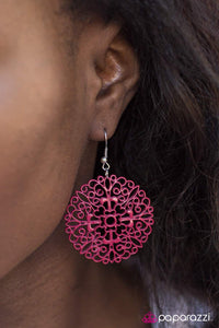 Paparazzi "Maritime Mariner" Pink Earrings Paparazzi Jewelry