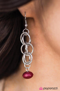 Paparazzi "Marvelously Marvelous" Pink Earrings Paparazzi Jewelry