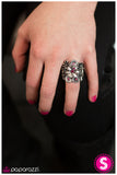 Paparazzi "Mary, Mary, Quite Contrary" Pink Ring Paparazzi Jewelry