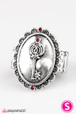 Paparazzi "Master Key - Red" ring Paparazzi Jewelry