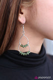 Paparazzi "Master the Craft - Green " earring Paparazzi Jewelry