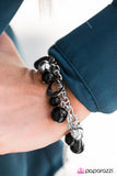 Paparazzi "Match Made In Heaven" Black Bracelet Paparazzi Jewelry