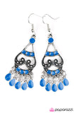 Paparazzi "Maui Magnificence" Blue Earrings Paparazzi Jewelry