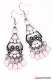 Paparazzi "Maui Magnificence - Pink" earring Paparazzi Jewelry