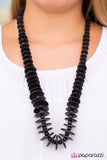 Paparazzi "Maui Mai Tai - Black" necklace Paparazzi Jewelry