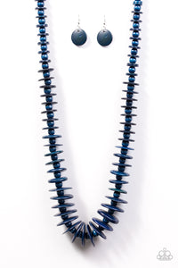 Paparazzi "Maui Mai Tai - Blue" necklace Paparazzi Jewelry