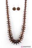 Paparazzi "Maui Mai Tai - Brown" necklace Paparazzi Jewelry