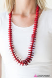 Paparazzi "Maui Mai Tai - Red" necklace Paparazzi Jewelry