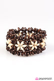 Paparazzi "Maui Melody - White" bracelet Paparazzi Jewelry