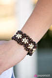 Paparazzi "Maui Melody - White" bracelet Paparazzi Jewelry