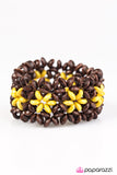 Paparazzi "Maui Melody - Yellow" bracelet Paparazzi Jewelry