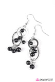 Paparazzi "May All Your Wishes Come True - Black" earring Paparazzi Jewelry