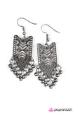 Paparazzi "Mayan Goddess - Black" earring Paparazzi Jewelry