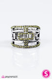 Paparazzi "Mayan Mazes" Green Ring Paparazzi Jewelry