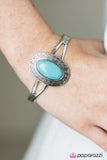 Paparazzi "Mayan Muse - Blue" bracelet Paparazzi Jewelry