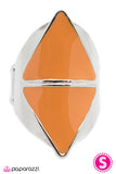 Paparazzi "May I Be Direct? - Orange" ring Paparazzi Jewelry