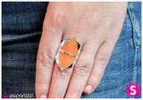 Paparazzi "May I Be Direct? - Orange" ring Paparazzi Jewelry