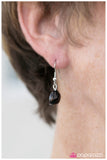 Paparazzi "May I Suggest..." Black Necklace & Earring Set Paparazzi Jewelry