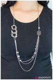 Paparazzi "May I Suggest..." Silver Necklace & Earring Set Paparazzi Jewelry