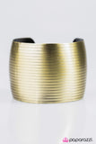 Paparazzi "May the Force Be With You - Brass" bracelet Paparazzi Jewelry