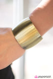 Paparazzi "May the Force Be With You - Brass" bracelet Paparazzi Jewelry