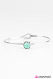 Paparazzi "May Your Days Be Sparkly" Green Bracelet Paparazzi Jewelry
