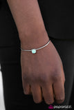 Paparazzi "May Your Days Be Sparkly" Green Bracelet Paparazzi Jewelry