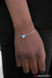 Paparazzi "May Your Days Be Sparkly" Blue Bracelet Paparazzi Jewelry