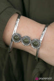 Paparazzi "Meadow Melody - Green" bracelet Paparazzi Jewelry