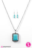 Paparazzi "Meadow Plains - Blue" necklace Paparazzi Jewelry