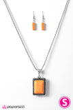 Paparazzi "Meadow Plains - Orange" necklace Paparazzi Jewelry