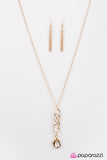 Paparazzi "Measured By Moments - Gold Lanyard" necklace Paparazzi Jewelry