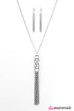 Paparazzi "Measured By Moments - Silver" necklace Paparazzi Jewelry
