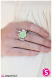 Paparazzi "Meet Me In The Meadow" Green Ring Paparazzi Jewelry