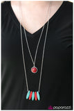 Paparazzi "Meet The Flintstones" Multi Necklace & Earring Set Paparazzi Jewelry