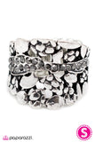 Paparazzi "Memory Lane" Silver Ring Paparazzi Jewelry
