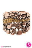Paparazzi "Memory Lane" Copper Ring Paparazzi Jewelry
