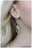 Paparazzi "Meridian Melody" Silver Earrings Paparazzi Jewelry