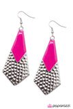 Paparazzi "Mermaid Melody" Pink Earrings Paparazzi Jewelry