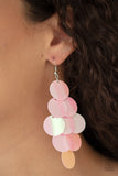 Paparazzi "Mermaid Shimmer" Pink Earrings Paparazzi Jewelry