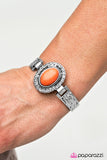 Paparazzi "Mesa Muse - Orange" bracelet Paparazzi Jewelry