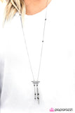 Paparazzi "Mesa View" Black Necklace & Earring Set Paparazzi Jewelry