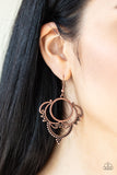 Paparazzi "Metallic Macrame" Copper Earrings Paparazzi Jewelry