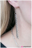 Paparazzi "Metallic Mai Tai" Silver Necklace & Earring Set Paparazzi Jewelry