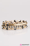 Paparazzi "Metallic Mantra - Black" bracelet Paparazzi Jewelry