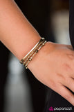 Paparazzi "Metallic Mantra - Brass" bracelet Paparazzi Jewelry