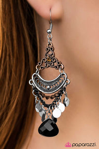 Paparazzi "Metal Mambo - Multi" earring Paparazzi Jewelry